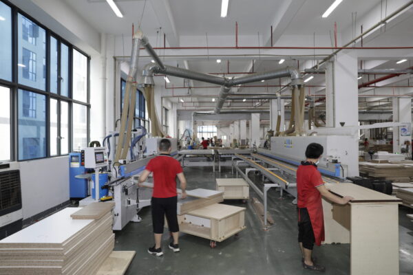 Furniture factory in China